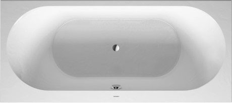 Duravit акриловая встраиваемая ванна 1800 х 800, darling new, 700244000000000 цвет: белый