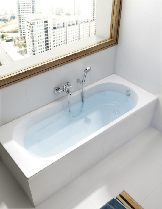 Duravit акриловая встраиваемая ванна 1800 х 800, darling new, 700244000000000 цвет: белый