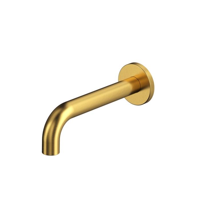 Излив настенный, Whitecross Y brushed gold, брашированное золото арт. Y1200GLB