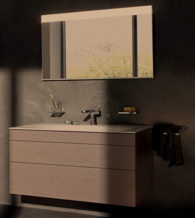 Keuco тумба под умывальник, edition 400, трюфель арт. 31582 370100