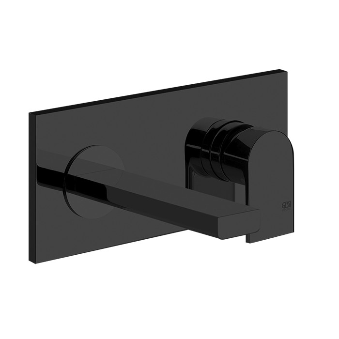 Gessi Смеситель для раковины, встраиваемый, излив: 14,8см., Emporio Via manzoni, 44893#299 цвет: black xl