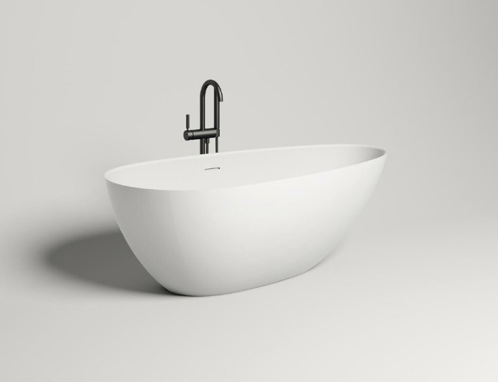 Salini ванна отдельностоящая 172x82, paola, 101612sm цвет: матовый белый