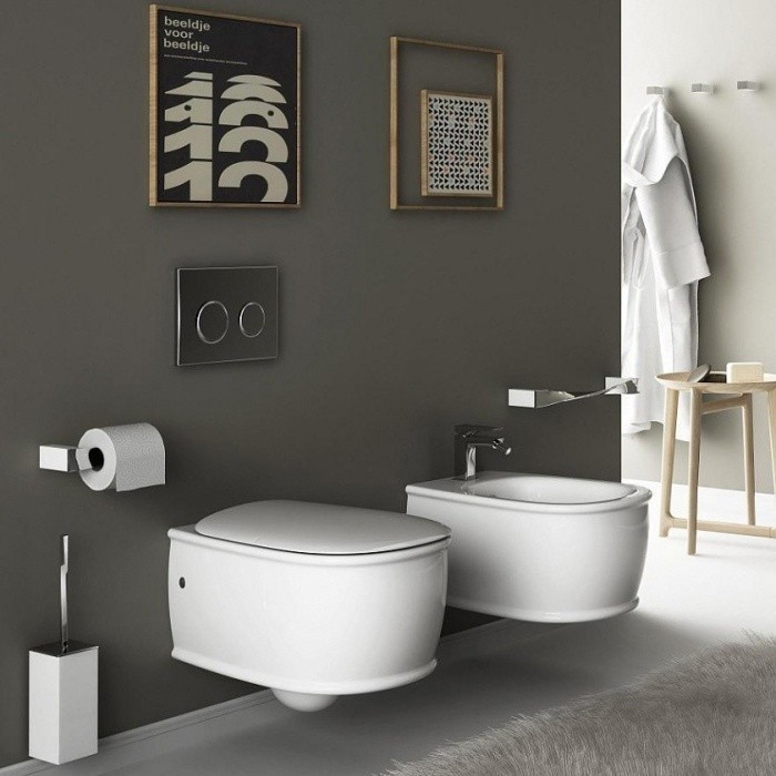 ArtCeram унитаз подвесной, azv001 01 00 azuley цвет: белый глянцевый