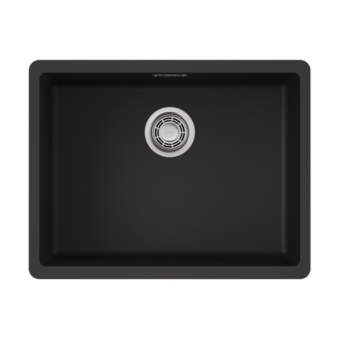 Omoikiri кухонная мойка Kata 54-U, черный арт. 4993410