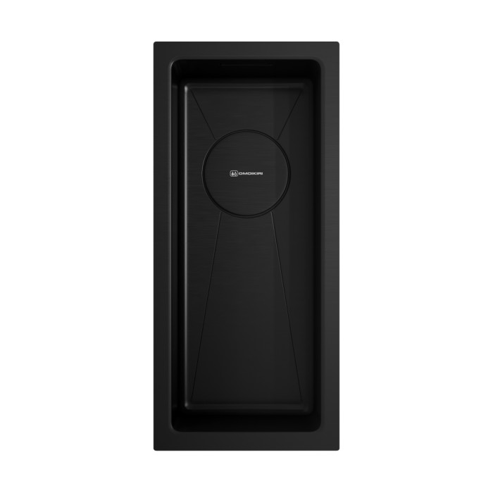 Omoikiri кухонная мойка Taki 20-U/IF, графит арт. 4997015