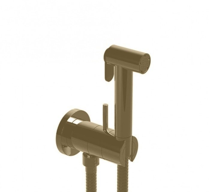 Гигиенический душ c прогрессивным смесителем, HUBER Shower, никель арт. TT0079452B