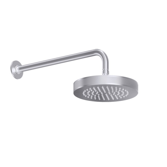 Gessi Душевая головка шарнирная на 1/2” с защитой отизвесткового налёта, Inciso, 58185#149 цвет: finox