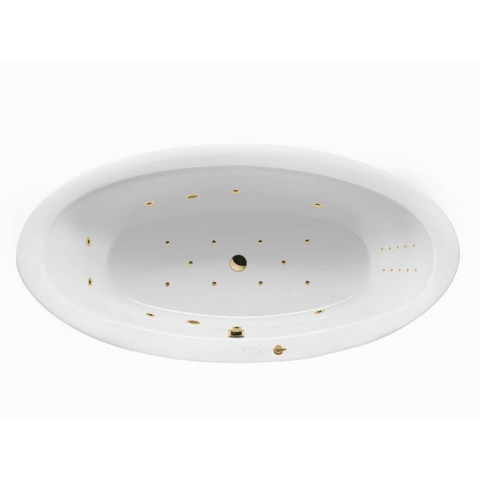 Ванна 190x95 ultra nano, Excellent Lumina, золото арт. WAEX.LUM19.ULTRANANO.GL