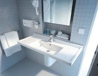 Duravit раковина встраиваемая сверху strack 3 105х48 см, starck 3, 0304100000 цвет: белый