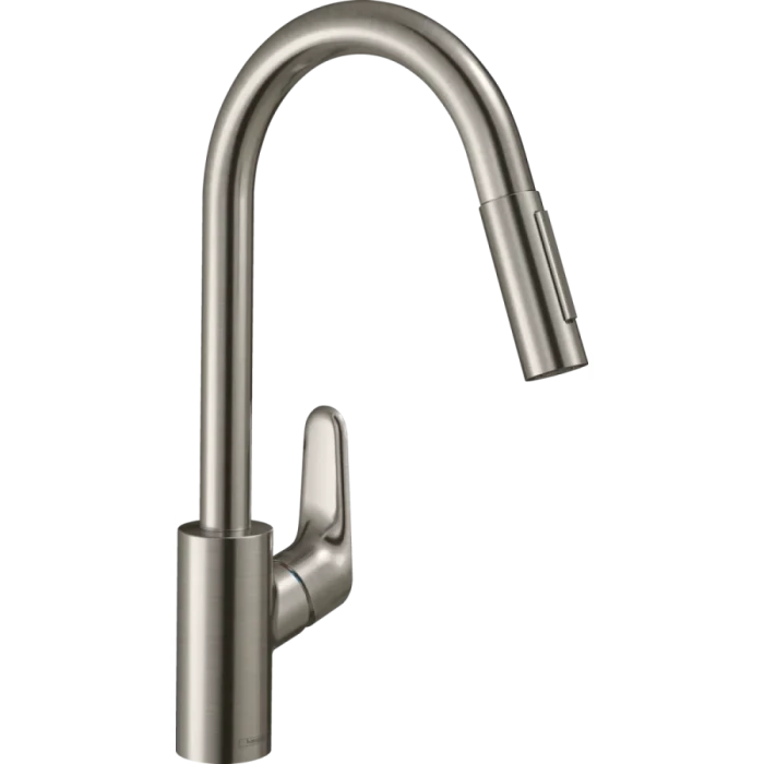 Hansgrohe смеситель для кухни, Focus M41, нержавеющая сталь арт. 73880800