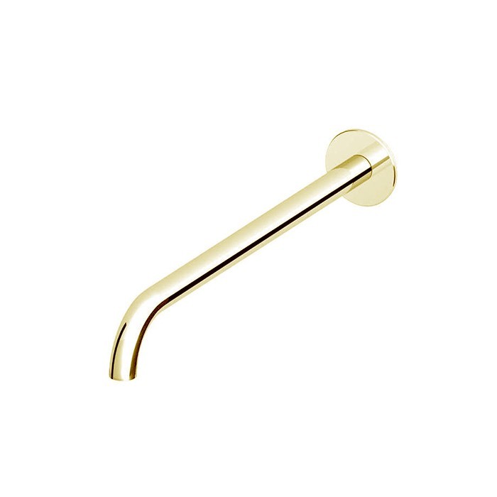 Zucchetti держатель верхнего душа, l.35см, настенный, brushed pvd british gold арт. z93027.p31