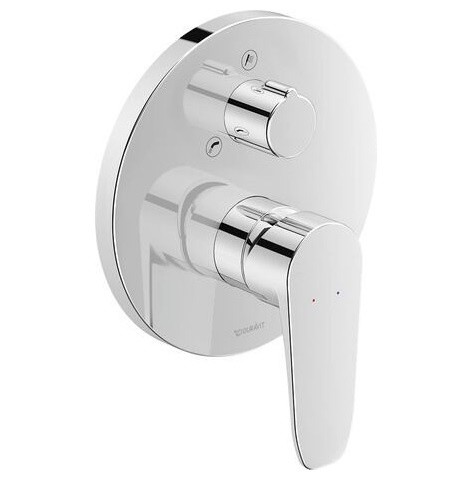 Duravit однорычажный смеситель для ванны b15210018010, b.1, b15210018010 цвет: хром