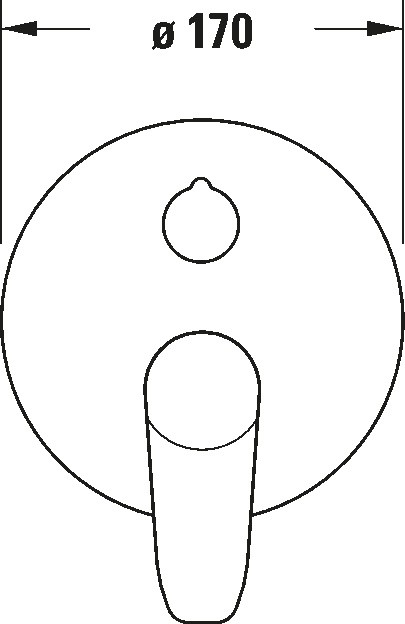 Duravit однорычажный смеситель для ванны b15210018010, b.1, b15210018010 цвет: хром