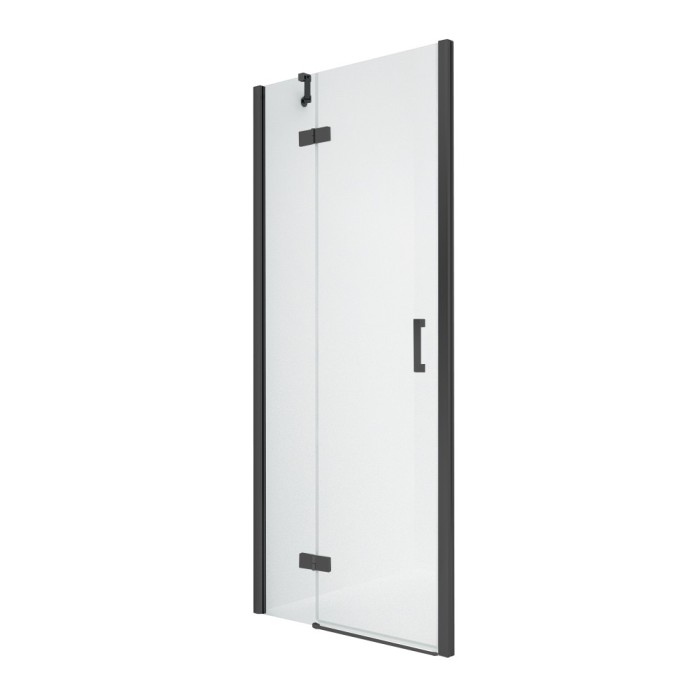 Дверь в нишу l 90x195, New trendy New renoma black, черный арт. D-0195A