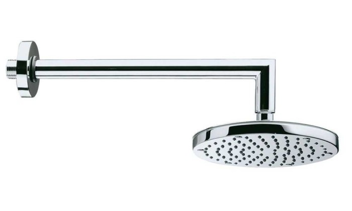 Bossini верхний душ с кронштейном, oki, хром арт. h70405g.030