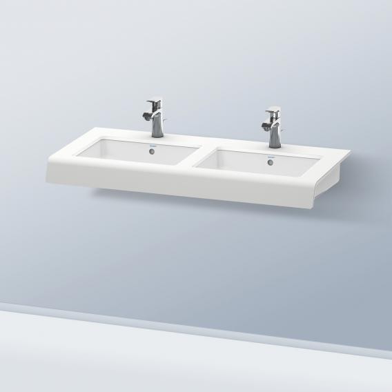 Duravit консоль с двумя вырезами, durastyle, ds829c 18 цвет: gres pietra grey opaco