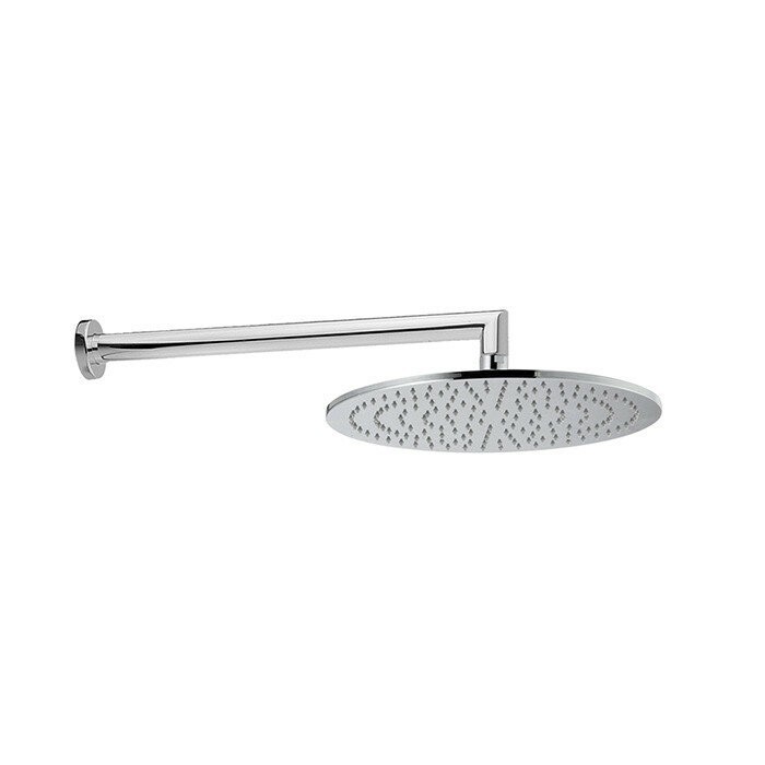 Cisal верхний душ 30см., с настенным держателем 40см ds01362021 shower, цвет: хром