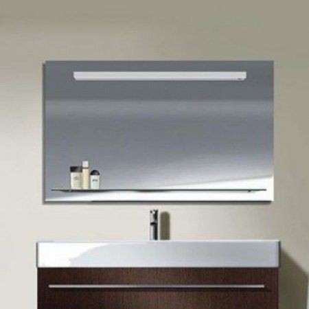 Duravit зеркало с подсветкой 800 мм х 1000 мм, со стеклянной полочкой, x-large, xl721302828 цвет: венге