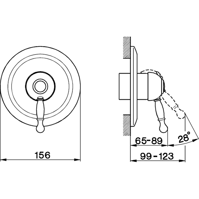 Cisal смеситель встраиваемый однорычажный для душа ay00300027 arcana royal, цвет: бронза