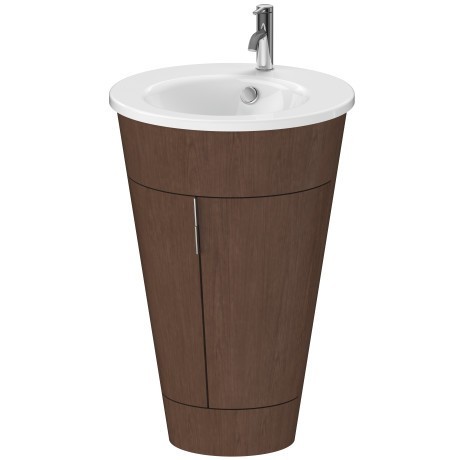 Duravit тумба напольная под раковину, starck 1, s1 9520 1313 цвет: орех американский