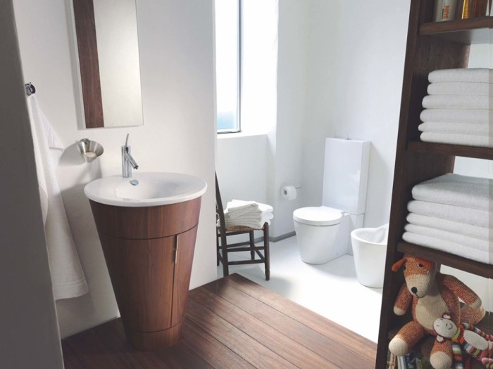 Duravit тумба напольная под раковину, starck 1, s1 9520 1313 цвет: орех американский