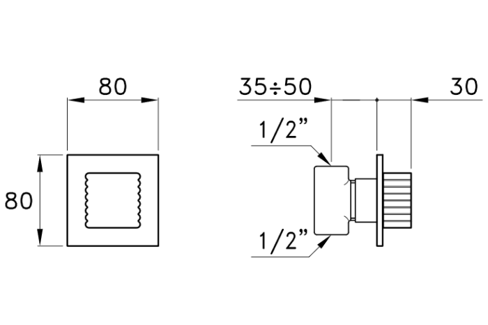 Stella вентиль, casanova, хром арт. cs01102cr00