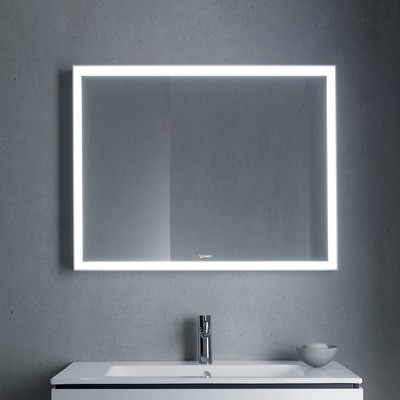 Duravit зеркало с подсветкой, l-cube, lc738100000 цвет: