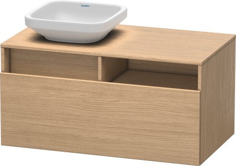 Duravit тумба подвесная под консоль, durastyle, ds 6784 l 52 цвет: дуб европейский