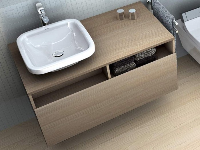 Duravit тумба подвесная под консоль, durastyle, ds 6784 l 52 цвет: дуб европейский