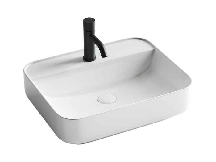 Ceramicanova раковина накладная element, cn5015 цвет: белый