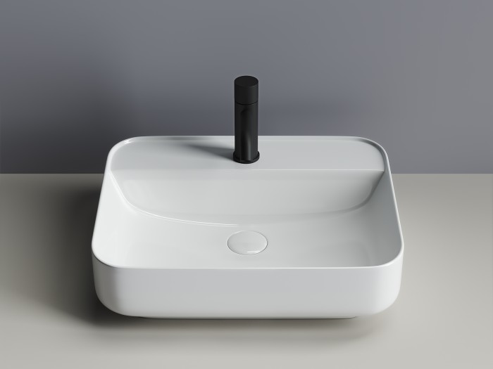 Ceramicanova раковина накладная element, cn5015 цвет: белый