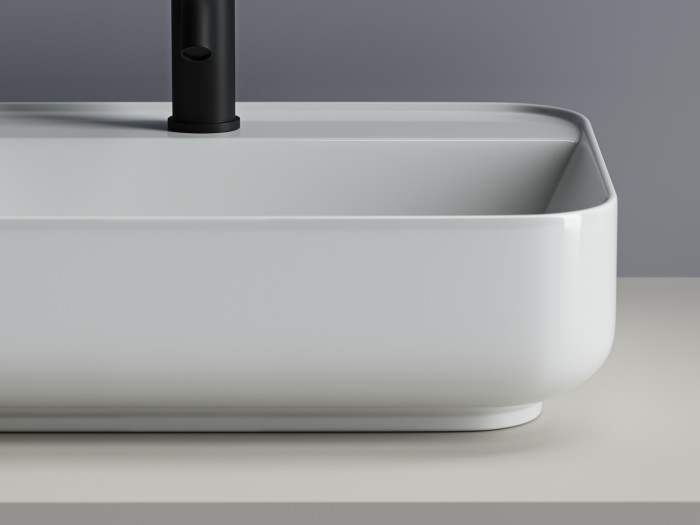 Ceramicanova раковина накладная element, cn5015 цвет: белый