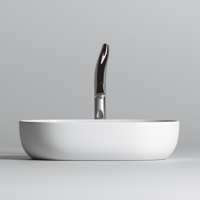 Ceramicanova раковина накладная element, cn6047 цвет: белый