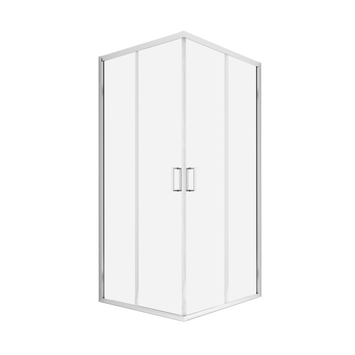 Душевое ограждение 90x90x185, New trendy Suvia, хром арт. K-0792