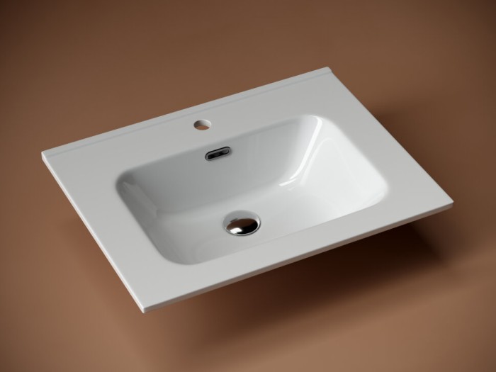 Ceramicanova раковина накладная element, cn7001 цвет: белый