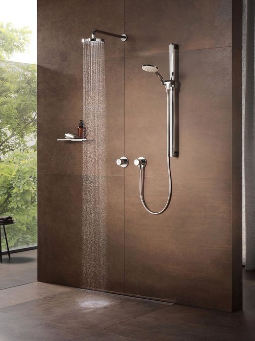 Keuco душевой комплект со штангой, держателем, лейкой и шлангом, ixmo, хром арт. 59587 010922