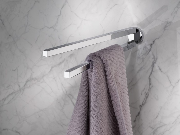 Keuco полотенцедержатель двойной, поворотный 45 см, edition 90, хром арт. 19018 010000