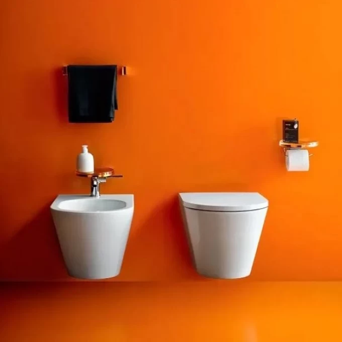 LAUFEN смеситель для биде с донным клапаном, KARTELL - 3.4133.1.004.111.1