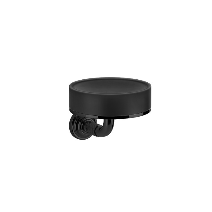 Gessi Мыльница подвесная, Venti20, 65402#299 цвет: черный, фурнитура черный матовый