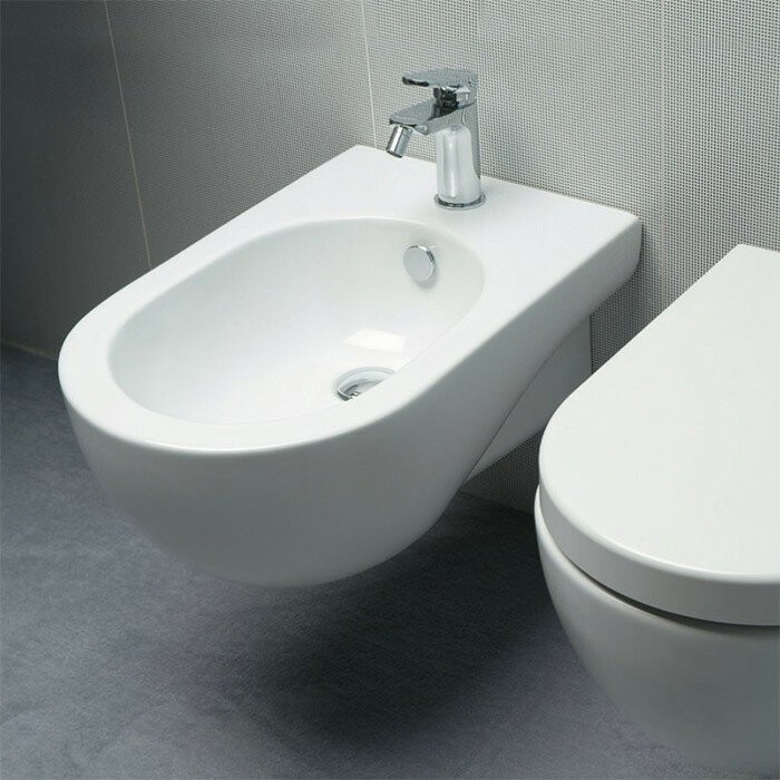 Azzurra Биде 35x55 NUVOLA, NUBKS000000MBI/(NUV500/SOSK bi)*1 цвет: белый