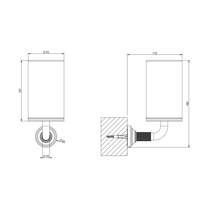 Gessi Стакан для зубных щеток подвесной, Venti20, 65407#299 цвет: белый, фурнитура черный матовый