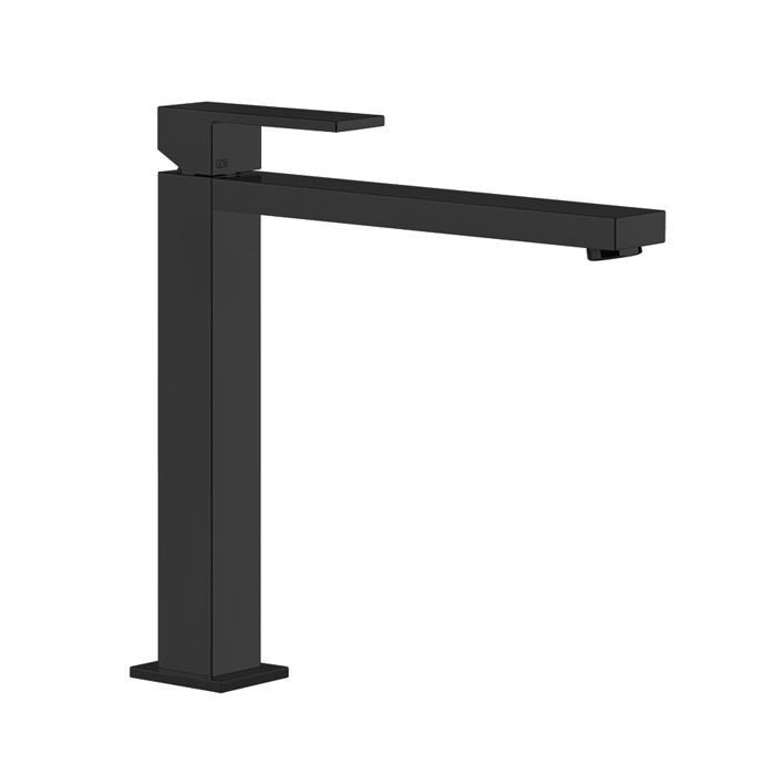 Gessi Смеситель для раковины с высоким изливом 213мм, Rettangolo, 11924#299 цвет: black xl