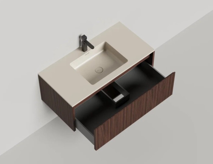 Salini подвесная тумба 1000, domino, 27d210onf цвет: коричневый