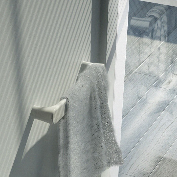 ArtCeram держатель для полотенца, cwc005 01 00 cow цвет: белый глянцевый