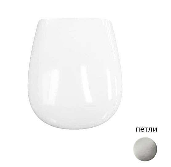ArtCeram сиденье с крышкой для унитаза, aza001 05 71 azuley цвет: белый матовый