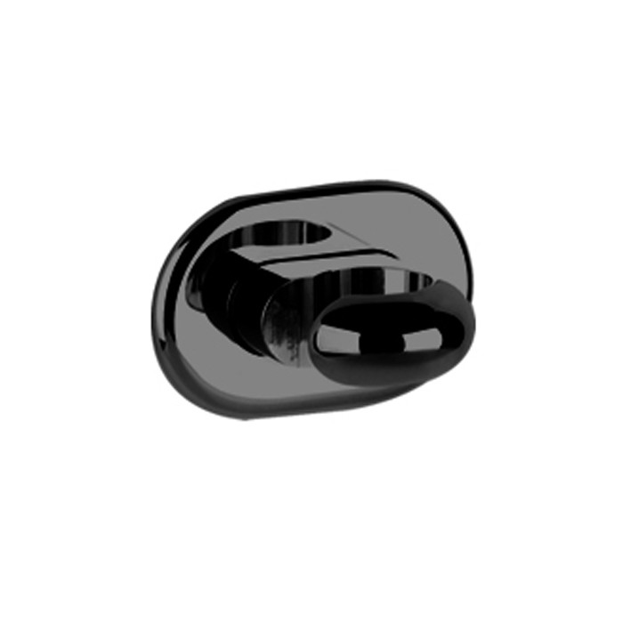 Gessi Держатель душевой лейки неподвижный, Goccia, 33757#299 цвет: черный