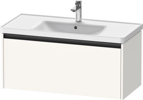 Duravit тумба подвесная под раковину 455 мм х 984 мм х 440 мм, ketho.2, k25084084840000 цвет: белый суперматовый