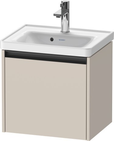 Duravit тумба подвесная под раковину 375 мм х 484 мм х 440 мм, ketho.2, k25080083830000 цвет: серо-коричневый суперматовый