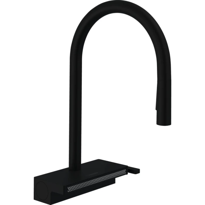 Hansgrohe смеситель для кухни, Aquno Select M81, черный арт. 73831670