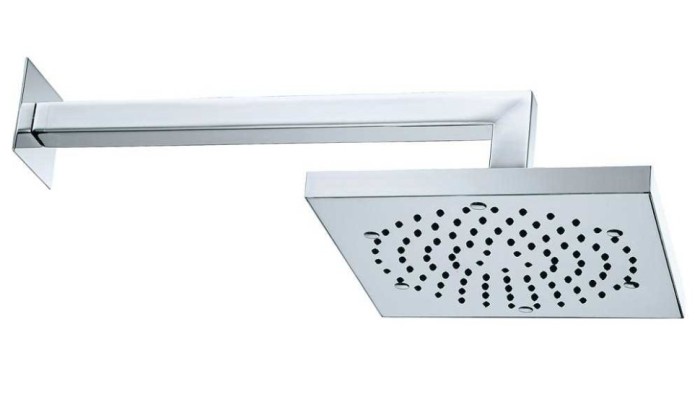 Bossini верхний душ с кронштейном, cube, хром арт. h60720g.030